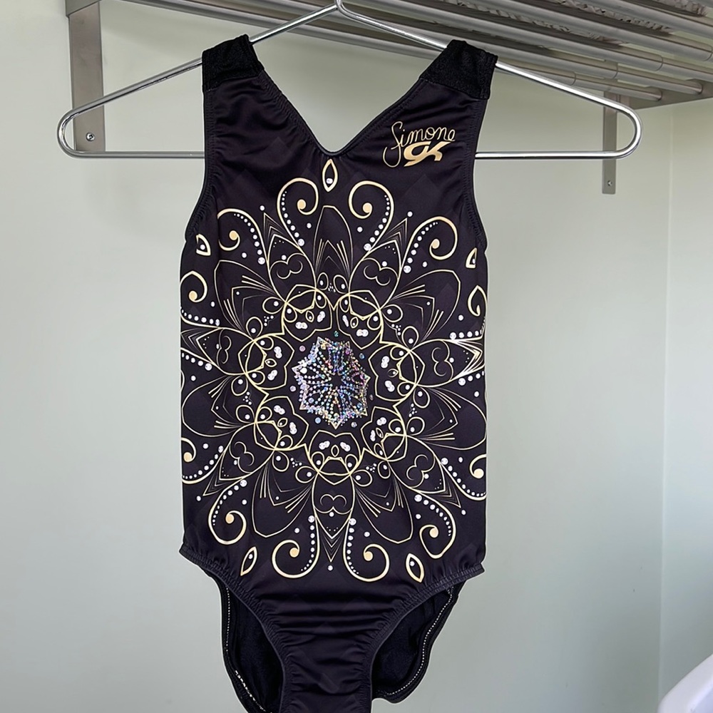 GK Elite Child Medium Simone Biles Leotard